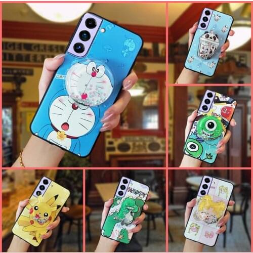 For Woman Kickstand Phone Case For Samsung Galaxy S21 Plus/S21+/SM-G996 Waterproof TPU New Arrival Cute