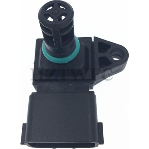 New 4Bar Manifold Intake Air Pressure Sensor MAP Sensor 5WK96841 For Renault For Peugeot 405 Kia Pride For Hyundai Citroen