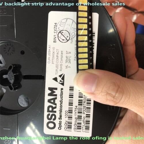 FOR repair Samsung tcl LCD TV LED backlight Article lamp SMD LEDs 7030 6V Cold white light 1000pcs/lot emitting diode