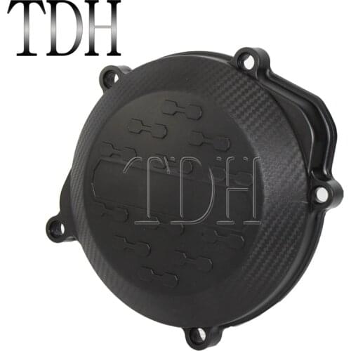 Motorcycle Black Plastic Clutch Cover Guard Engine Protector Kits For Honda CRF450R CRF 450R 2009 2010 2012 2013 2014 2015 2016