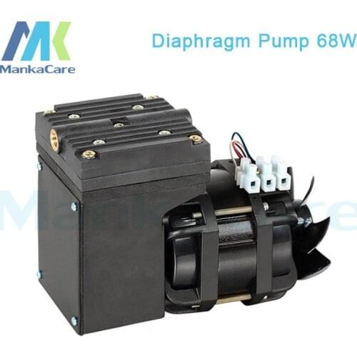 Manka Care - 110V (AC) 25L/MIN 68W Oilless Air Vacuum Pump/Silent Pumps/Oil Less/Oil Free/Compressing Pump