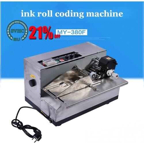 MY-380F ink roll coding machine, printer, produce date printing machine, solid ink printer code (paint type) 220 V/100V