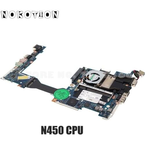 NOKOTION Laptop Motherboard For Acer aspire one D255 D255E MAIN BOARD PAV70 LA-6221P MBSDF02001 MB.SDF02.001 N450 CPU