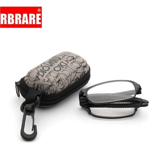 RBRARE Foldable Plastic Frame Reading Glasses Men/women Anti-fatigue Progressive Glasses Presbyopic Glasses Men Gafas Para Leer