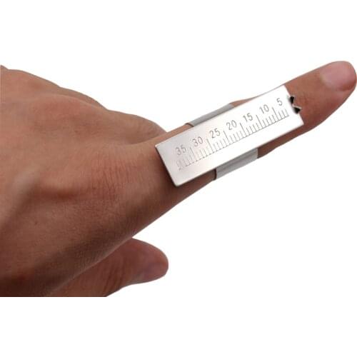 1 pcs Dental instrument Stainless Steel Dentistry Ring Ruler Root Canal Measuring Tool for Endodontic Dentist tools