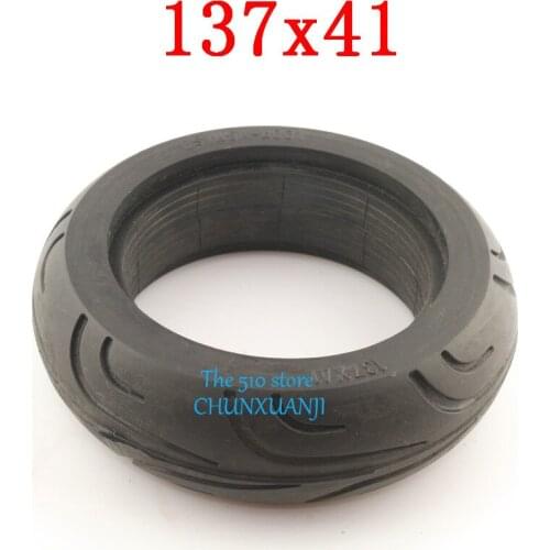 Super Hot Sale Good Quality 137x41 Rubber Solid Tire with Grooves for Hoverboard Self Balancing Electric Scooter