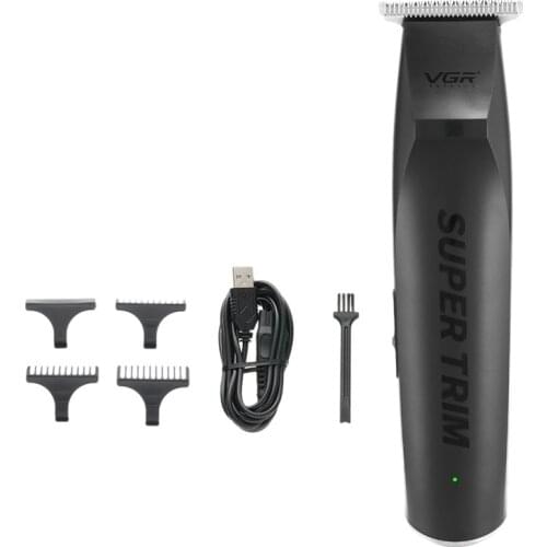 VGR V-229 Rechargeable Barber Hair Trimmer for Men Low Noise Shaving Hair Razor Cordless Hair Clipper Hair Cutting Machine