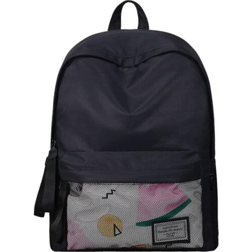 Backpack Woman School Bag for Teenage Girl High Quality Female Shoulder Bag Black Travel Bagpack Woman Laptop Backpack Ruck Sack