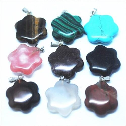 10pcs nature gem stone natural semi precious stone collections for jewelry making garments clothes accessories and findings