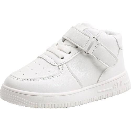 2020 Autumn Brand Kids Sneakers Girls Shoes Boys Casual Children Sports Shoes Leather Child Running Shoes Chaussure Enfant