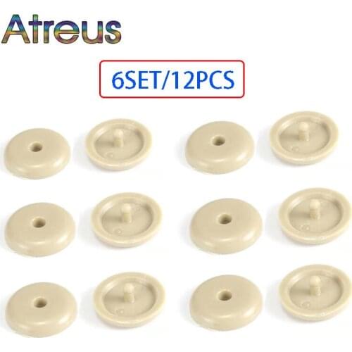 6sets Car Safety Seat Belt Spacing Limit Buckle Clip Stop Button for BMW E46 E90 E60 E39 E36 F30 F10 F20 E91 E34 F31 Accessories