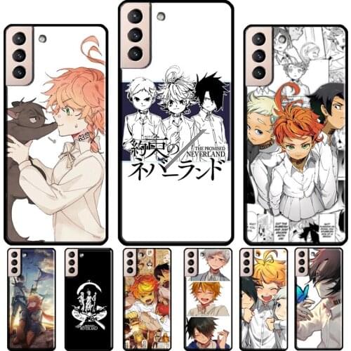 The Promised Neverland cute Ray Emma Soft Cover For Samsung Galaxy S20 FE S8 S9 S10 Plus Note 10 Note 20 S21 Ultra Phone Case