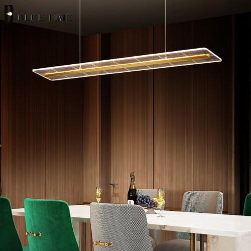 Decoration LED Pendant Lights For Living Room Dining Room Kitchen Home Indoor Hanging Lighting Lustre Modern Pendant Lamps Gold