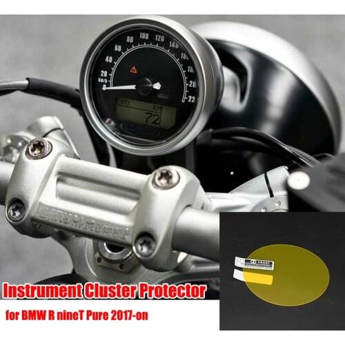 For BMW R nine T Pure Instrument Cluster Scratch Protection Film Speedometer Screen Protector for BMW R nineT Pure 2017-on