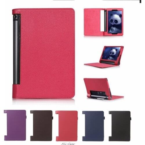 For Lenovo Yoga Tab 3 850F 8" Case Tablet PC Slim Synthetic Leather Folio Flip Cover Case 5 Colors