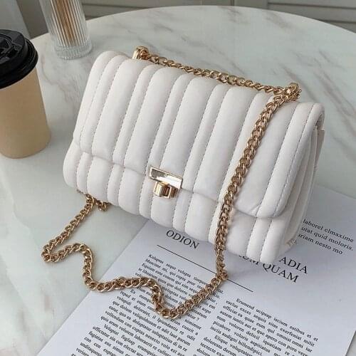 European and American retro chain handbags 2020 popular new ladies shoulder messenger bag high quality small square bag