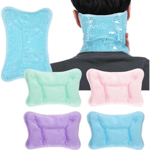 Braces Supports Orthopedic Brace Hot Cold Compress Pack Shoulder Neck Pain Fatigue Relief Soft Gel Body Ice Pack Pillow