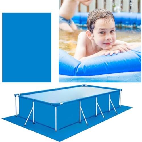 Hot Sale Large Size Swimming Pool Rectangle Ground Cloth Lip Cover Dustproof Floor Cloth Mat Cover For Outdoor Villa Garden Pool