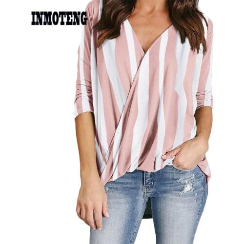INMOTENG Wrap Blouses