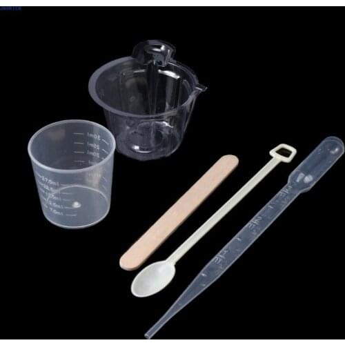 JAVRICK DIY Epoxy Resin Molds Jewelry Making Tool Kit With Stirrers Droppers Spoons Cups