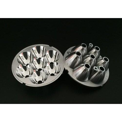 #LHMQ-57 High quality Led Reflector Cup, Motorcycle Reflective Cup, Size: 57X17mm, Surface: Plating, PC Materials