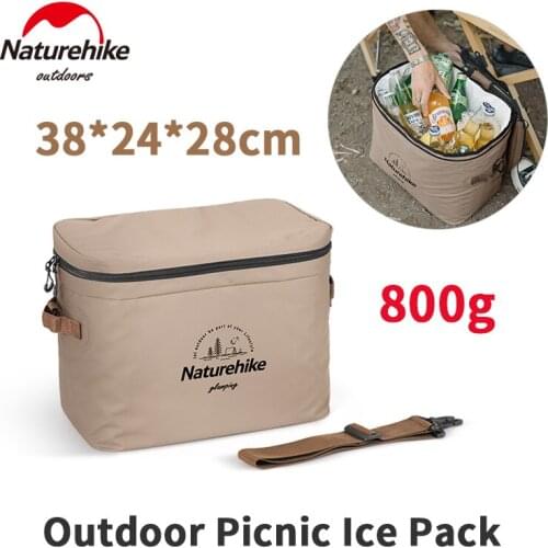 Naturehike 800G Ultralight 20L Ice Box Pvc Picnic Ice Pack Camping Travel Party Outdoor Drinks Beer Food Storage Cold Insulation