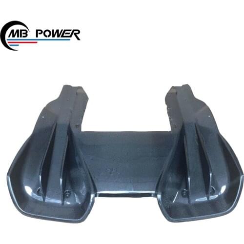 Carbon finber diffuser for mclaen 650s MP4 12-C to revozport style carbon finber rear lip for MP4 12-C carbon finber parts