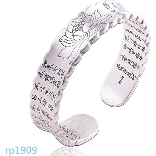 KJJEAXCMY boutique jewelry 999 sterling silver jewelry womens style Buddhist Baltic heart bracelet