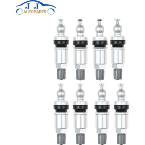 8PCS/Lot TPMS Tire Valve for General Iron Steel Mate Tubeless Valve for Tyre Pressure System Sensor Repair kit