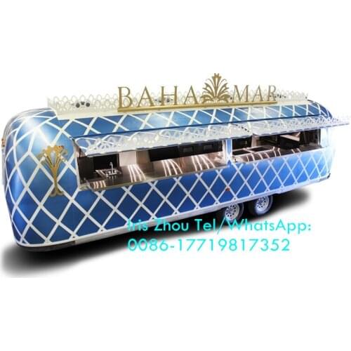 Airstream trailer Mobile kitchen Food truck Food trailer Food Kiosk