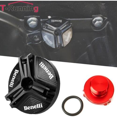 For BENELLI TRK 502 Leoncino 500 200 BJ250 BJ500 TNT 125 300 600 Motorcycle Accessory CNC Engine Oil Filler Plug Cover