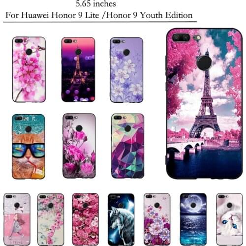 Coque for Huawei Honor 9 Lite /Honor 9 Youth Edition Case Soft TPU Silicone Bumper Case for Huawei Honor 9 Lite Fundas Coque