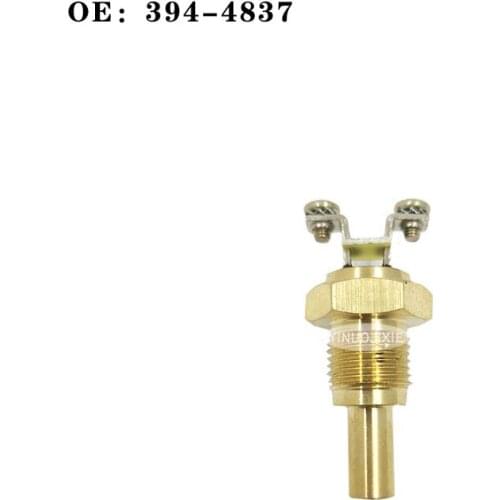 Excavator parts for Caterpillar 312D2/Perkins engine water temperature sensor OE: 394-4837 D2 dedicated water temperature