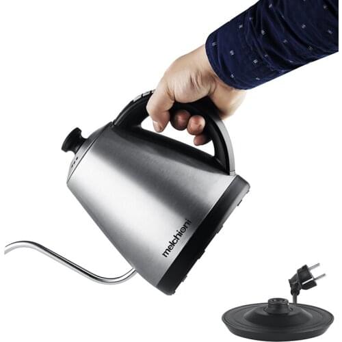 EU plug Electric Kettle1L Household Hand coffee pot with slender mouth adjustable temperature control and insulation teapot1850W