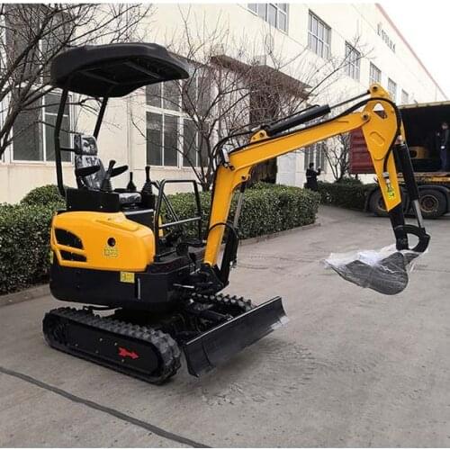HT18-2 New Arrival 1.6Ton Mini Excavator Small Garden Excavator HIGHTOP Brand Digger Fast Delivery