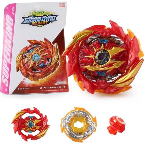 Metal Fusion Burst Balblade Toys with Two-way Grip Launcher Alloy Assemble Spining Toy for Kids Gift