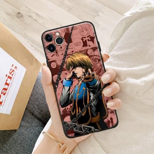 Kurapika Hunter x Hunter anime HxH For iPhone se 6 6s 7 8 plus x xr xs 11 12 mini pro max soft silicone phone case cover shell