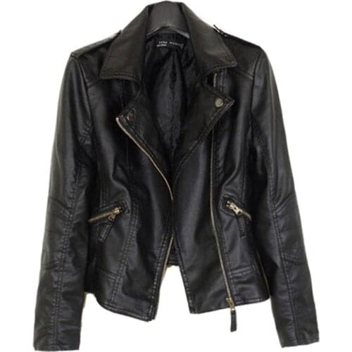 Lguc.H Womens Winter Leather Jackets