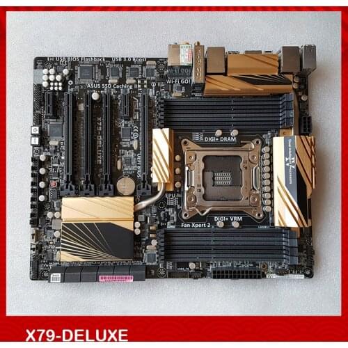 For Asus X79-DELUXE motherboard Gold Edition 2011 pin support E5 2680V2 4960X