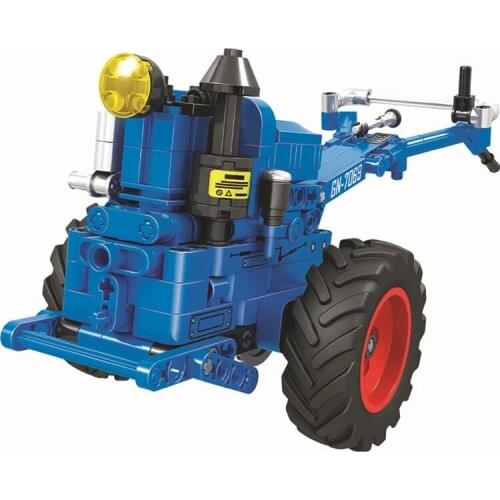 NEW 248PCS 7069 Walking Tractor 1:10 Assembled Building Blocks Childrens Toy Gifts