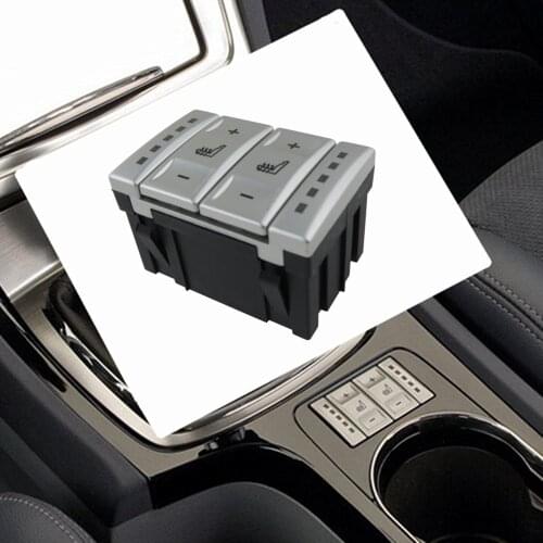 Brand New Silve Seat Heating Button Control Switch For Ford S-MAX Galaxy MK 3 Mondeo MK 4 2006 -2015 6M2T-19K314-AC BS7T19K314AB