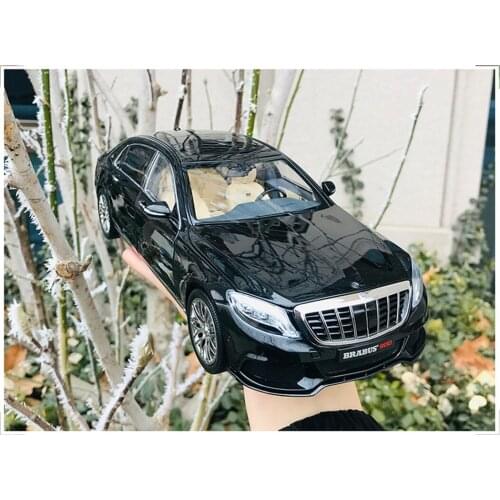 New Almost Real AR 1:18 For Mercedes Maybach Benz Barbus S900 Diecast Model Car Gifts Collection Ornaments Display