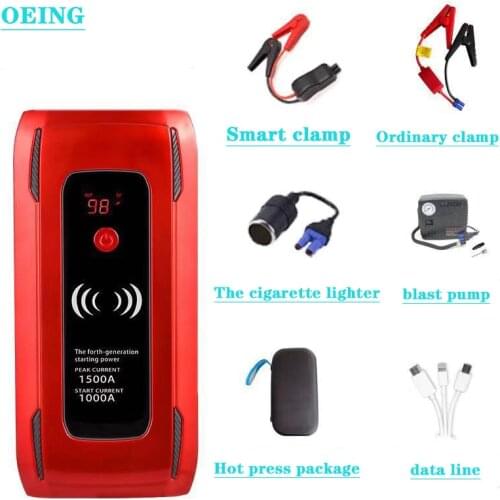 OEING Car Jump Starter Starting Device Battery Power Bank 800A Jumpstarter Auto Buster Emergency Booster Car Charger Jump Start