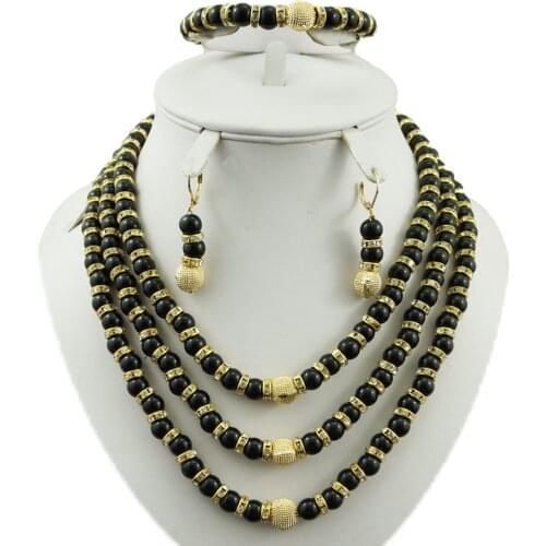 Bead necklace jewelry sets african big jewelry set white colour rose jewelry set women necklace white african beads jewelry set