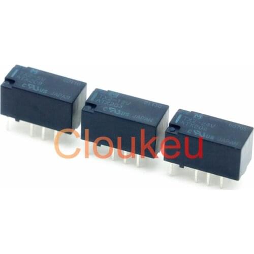Relay TX2-5V 12V 24V ATX209 203 204 2A 8pin