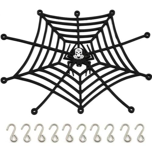 1PCS Rubber Luggage Net Decoration for 1/8 1/10 Traxxas UDR Unlimited Desert Racer RC Crawler Slash Axial SCX10 90046 WPL D90