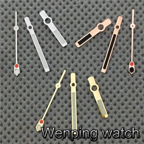Silver Gold Rose Gold Watch Hands Green Luminous Hands Fit NH35 NH36 Movement