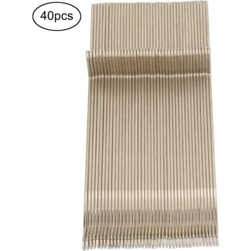 40Pcs Steel Knitting Machine Needles Weaving Tool Weaver Accessories Fit for KH230 14.2cm Knitting Machine Sewing Accessories
