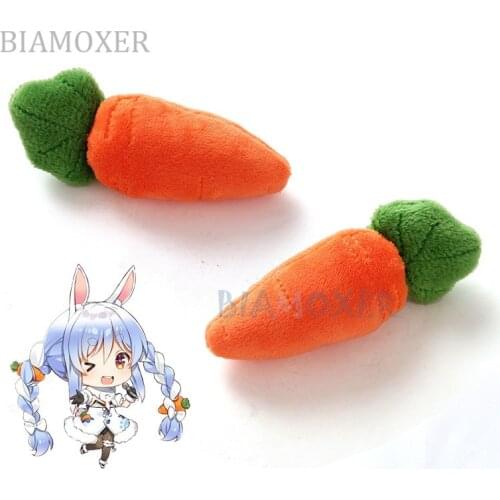 VTuber Usada Pekora Wig Braids Hololive Fantasy Bunny Girl Ears Cosplay Prop hearwear