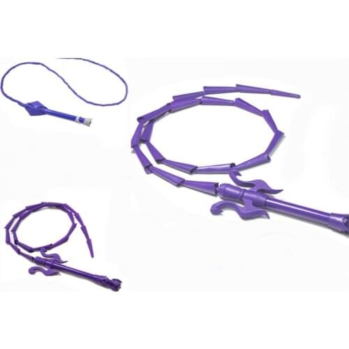 1pcs Grandmaster of Demonic Cultivation Jiang Cheng Purple Whip Cosplay Prop Decor for Men Boy Christmas Gift New